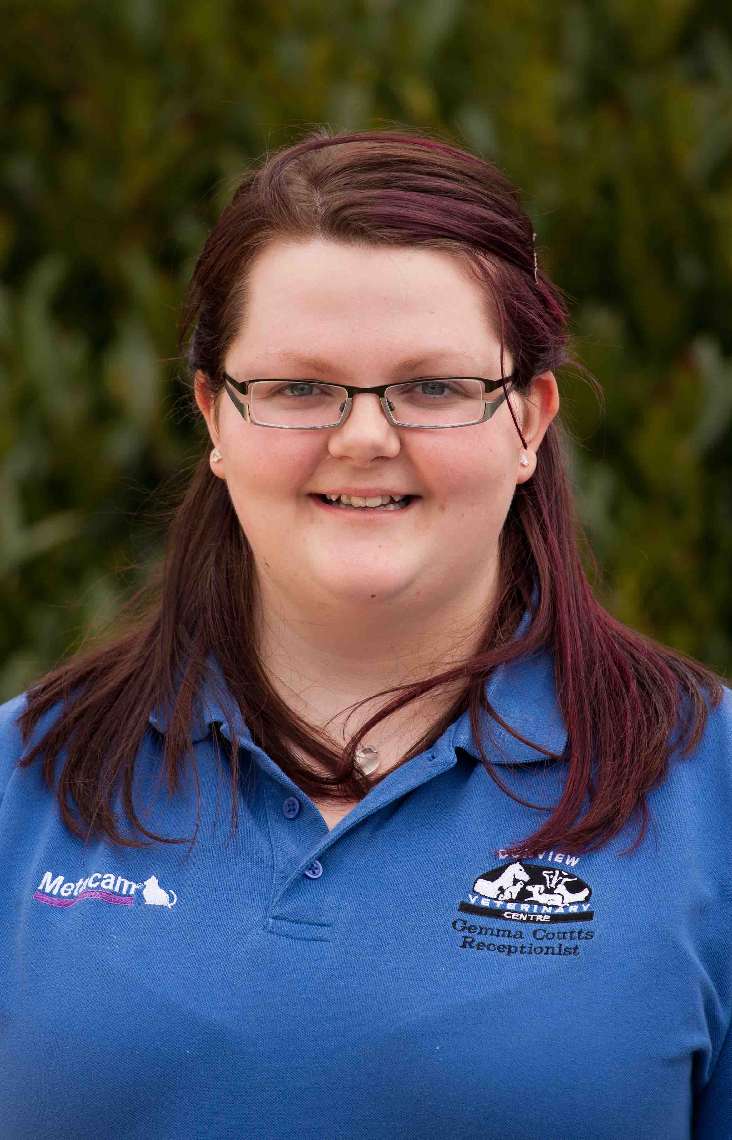 Gemma Coutts receptionist